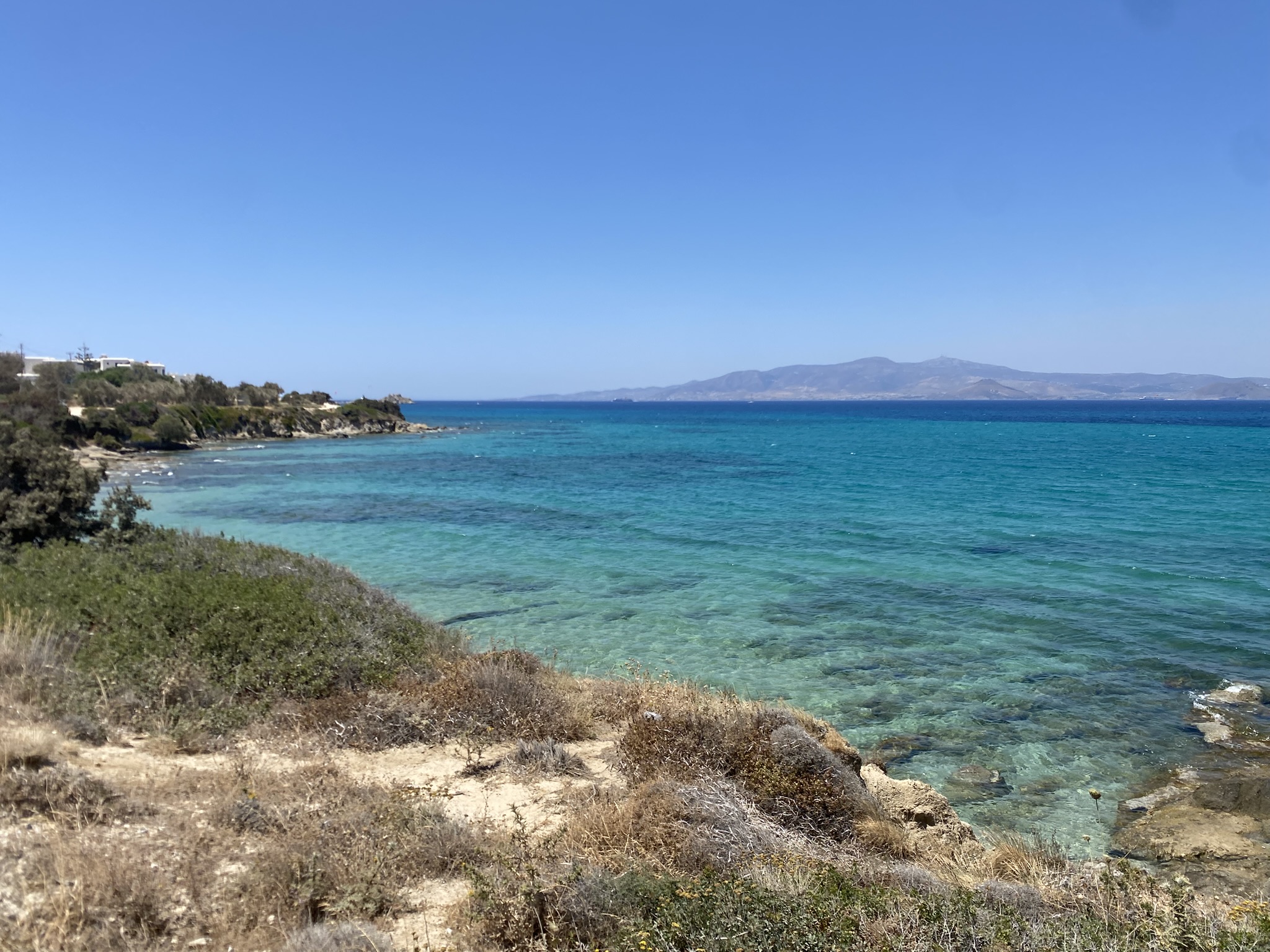 Turquoise Aegean coast